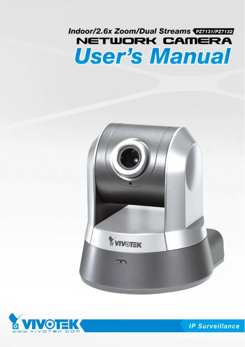 Page n°1 - Manuel utilisateur Vivotek PZ7131