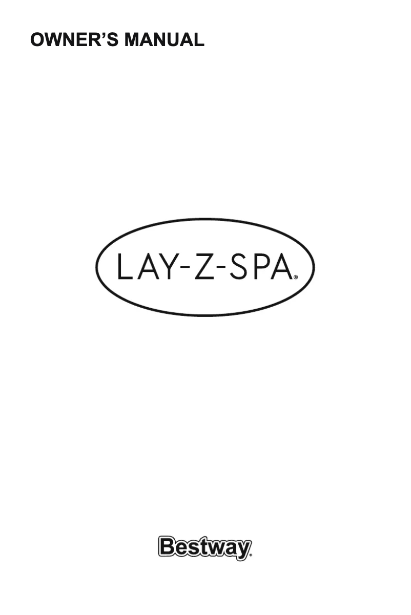 Page n°1 - Manuel utilisateur Bestway Lay-Z Spa Singapore Plus BW60045GB