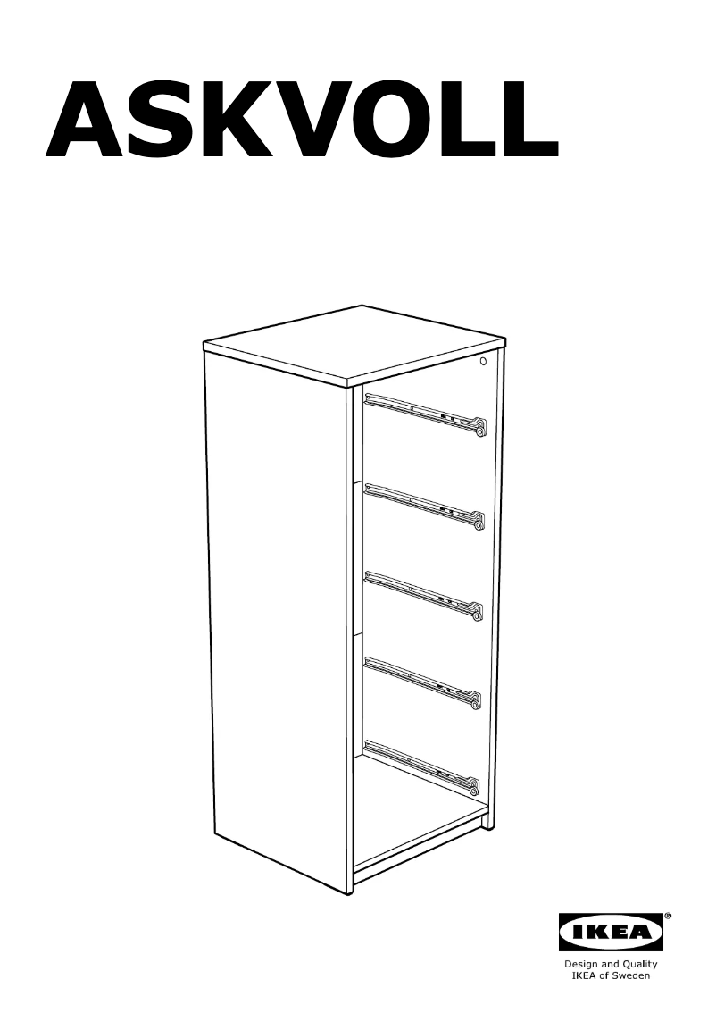 Image de la première page du manuel de l'appareil ASKVOLL