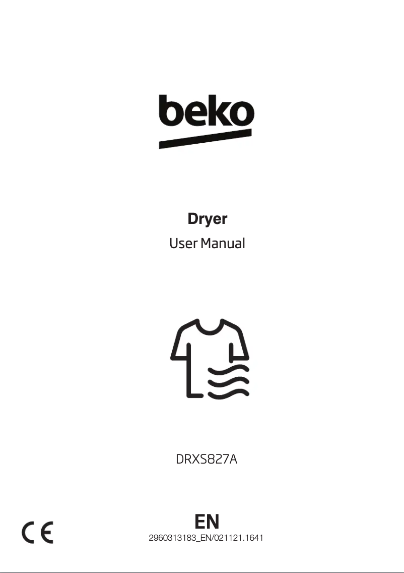Page n°1 - Manuel utilisateur Beko DRXS827A