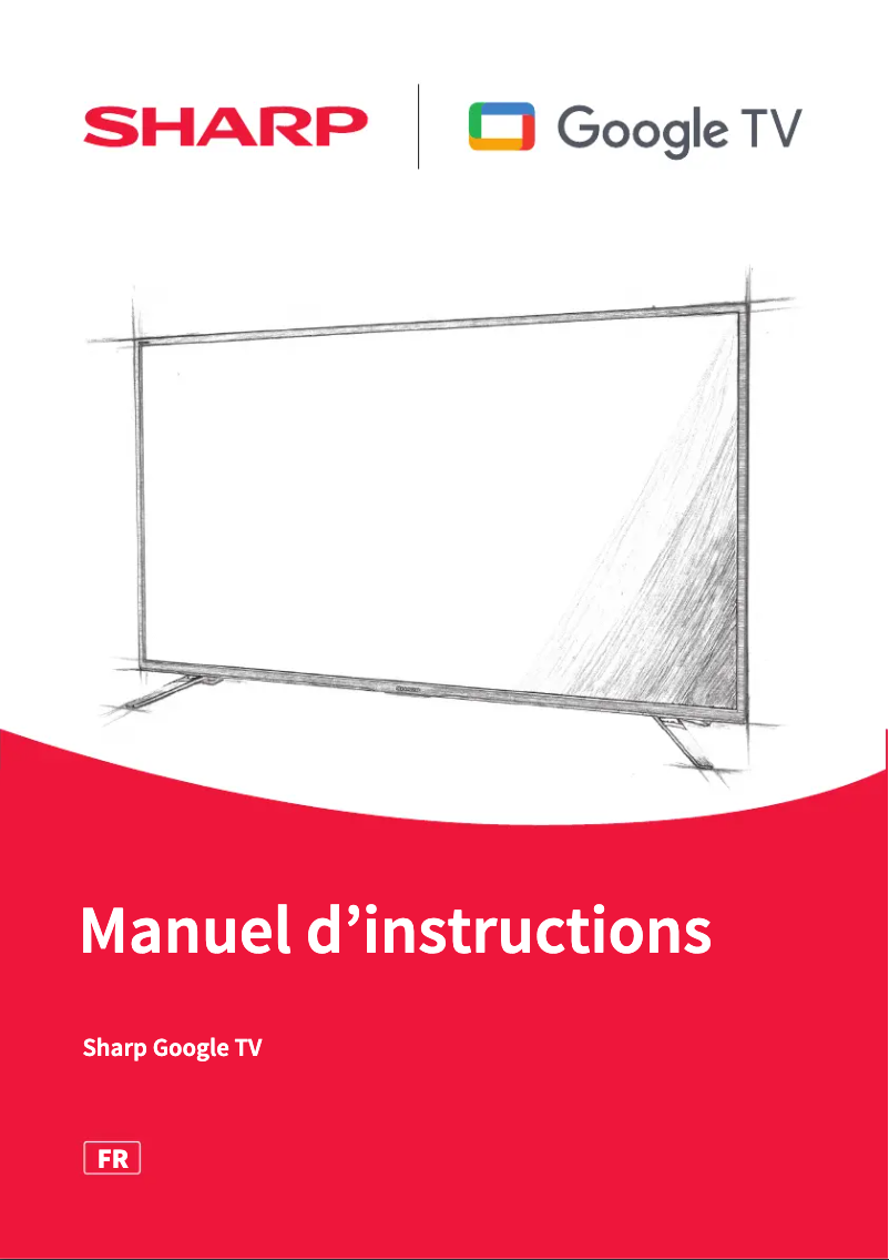 Page n°1 - Manuel utilisateur Sharp 43GR8265E