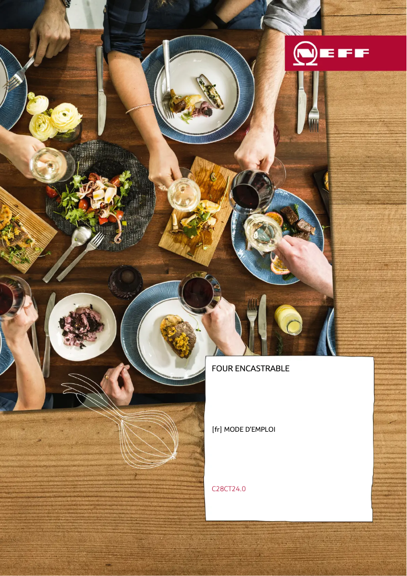 Image de la première page du manuel de l'appareil C28CT24N0