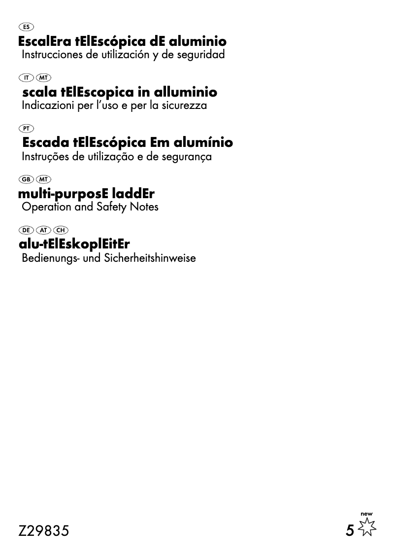 Image de la première page du manuel de l'appareil Z29835