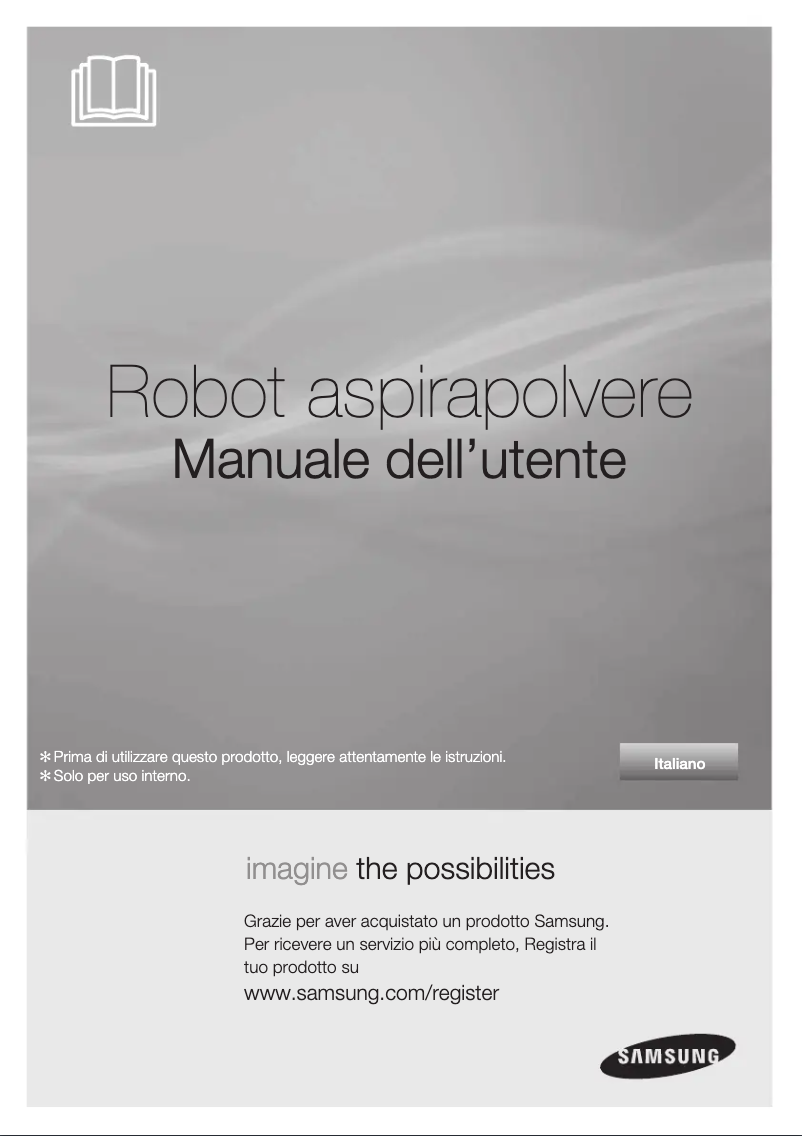 Page n°1 - Manuel utilisateur Samsung VR10F71UCBN