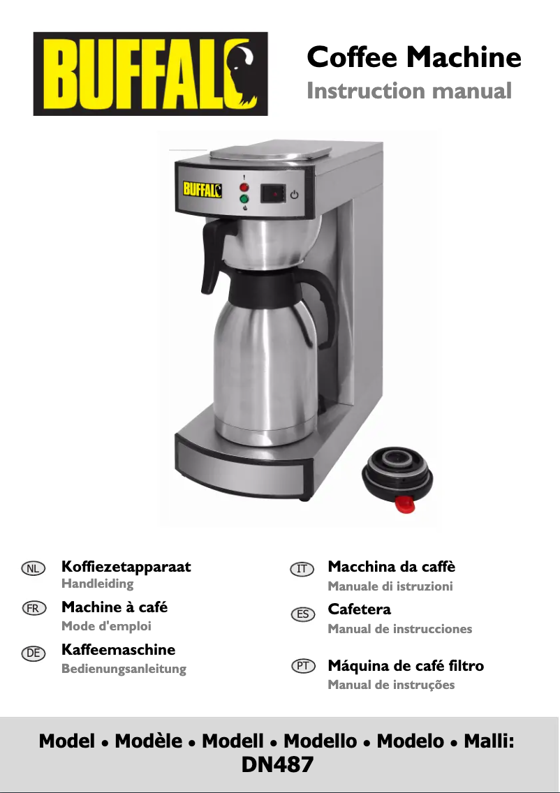 Page 1 de la notice Manuel utilisateur Buffalo DN487