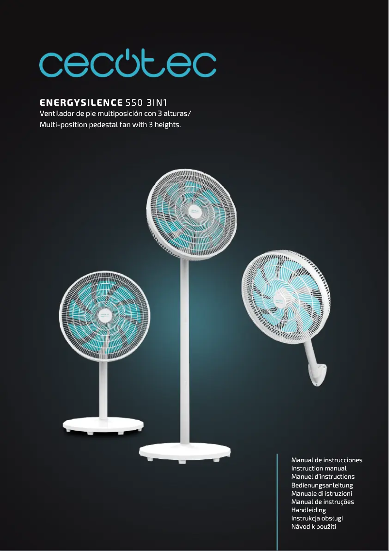 First page image of the manual for EnergySilence 550 3in1