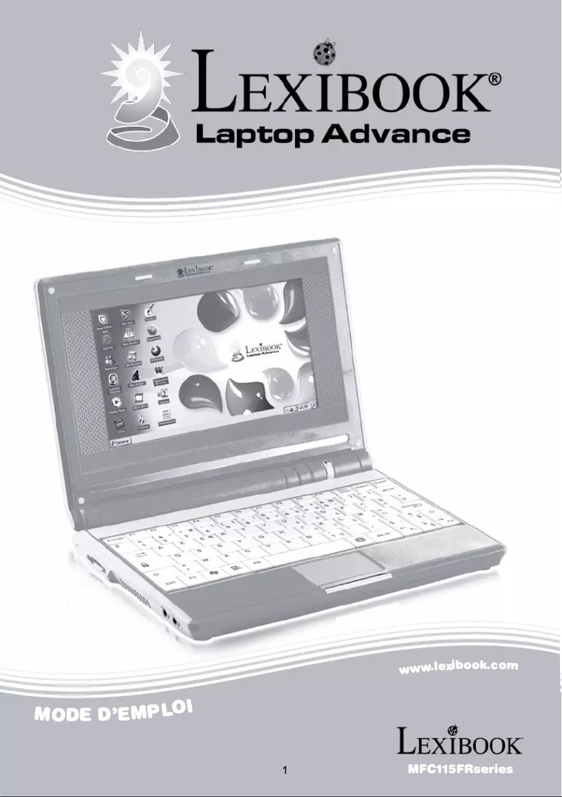 Page 1 de la notice Manuel utilisateur Lexibook Advance MFC115FR