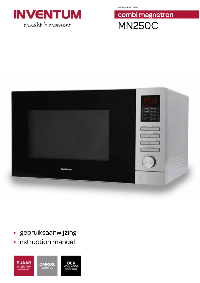 Page 1 de la notice Manuel utilisateur Inventum MN250C