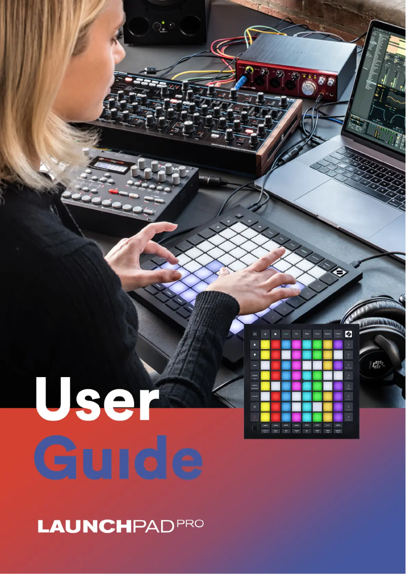Page n°1 - Manuel utilisateur Novation Launchpad Pro MK3