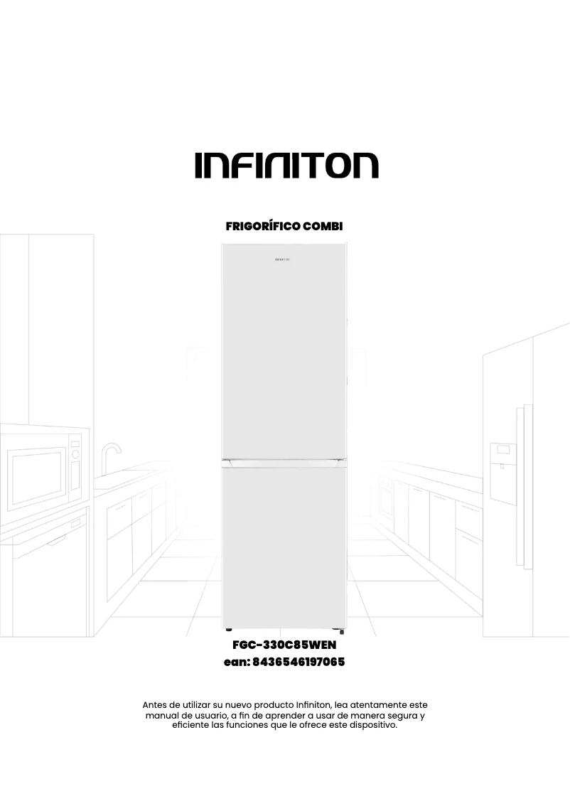 Page 1 de la notice Manuel utilisateur Infiniton FGC-330C85WEN