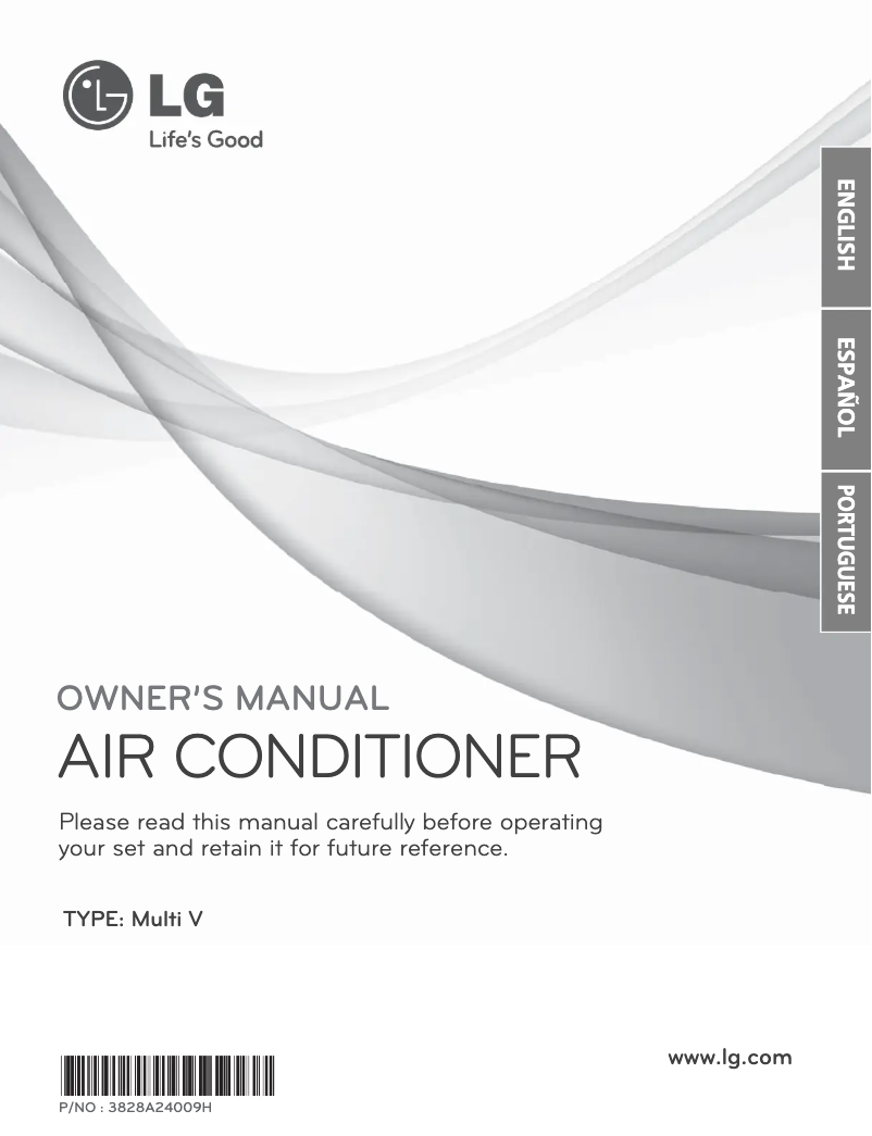 Página 1 del manual Manual de usuario LG ARUN140LN3