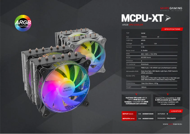 Image de la première page du manuel de l'appareil MCPU-XT