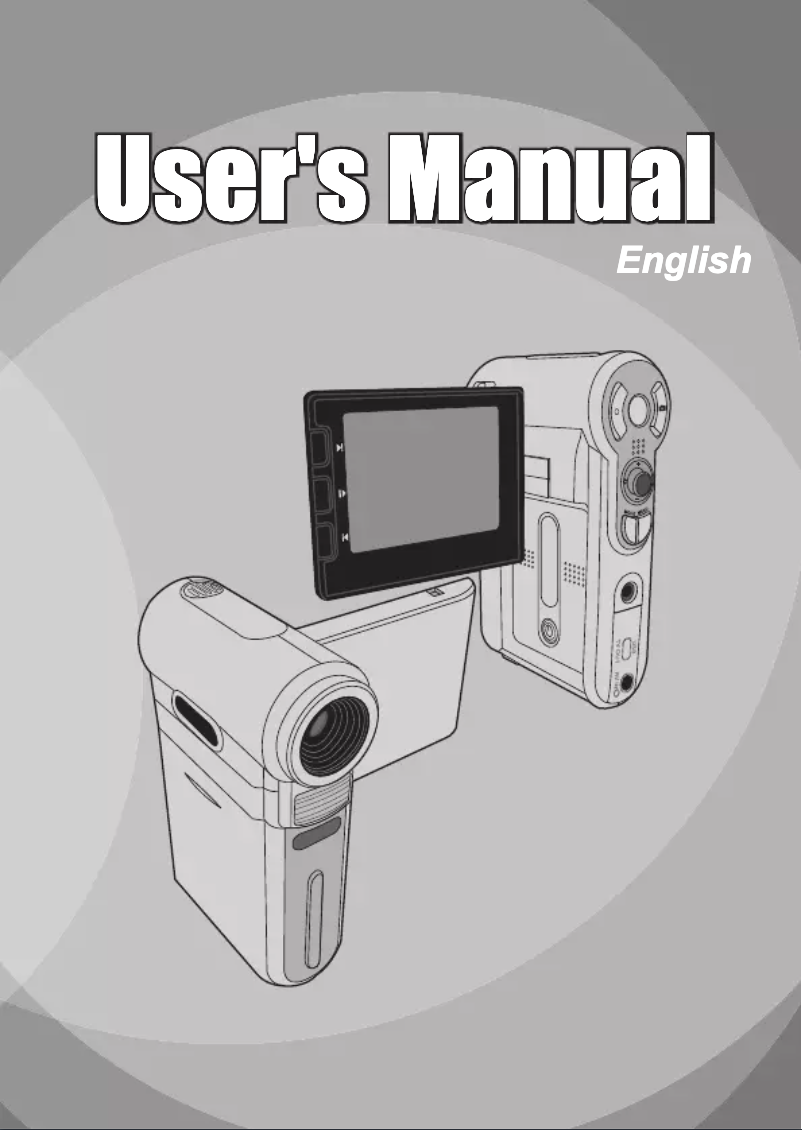 Image de la première page du manuel de l'appareil PocketDV 6800