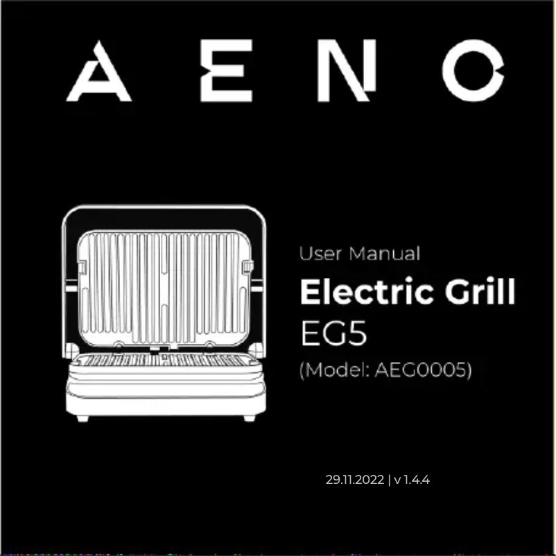 Page 1 de la notice Manuel utilisateur AENO EG5