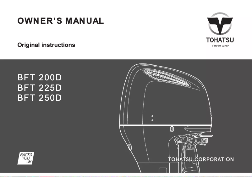 Imagen de la primera página del manual del dispositivo BFT250D