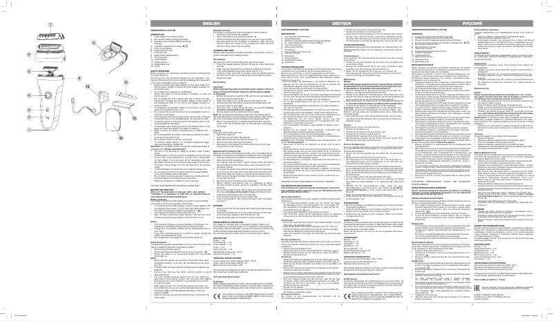 Image de la première page du manuel de l'appareil VT-2375 BK