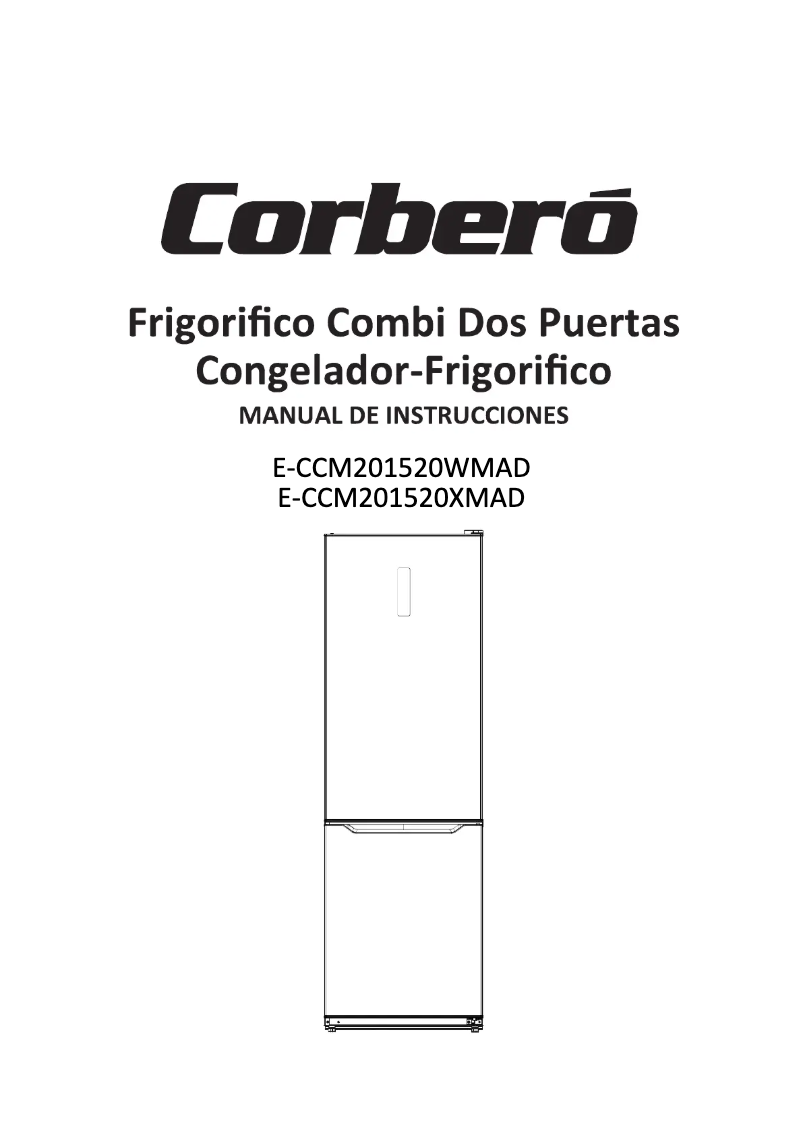 Page n°1 - Manuel utilisateur Corbero E-CCM201520XMAD
