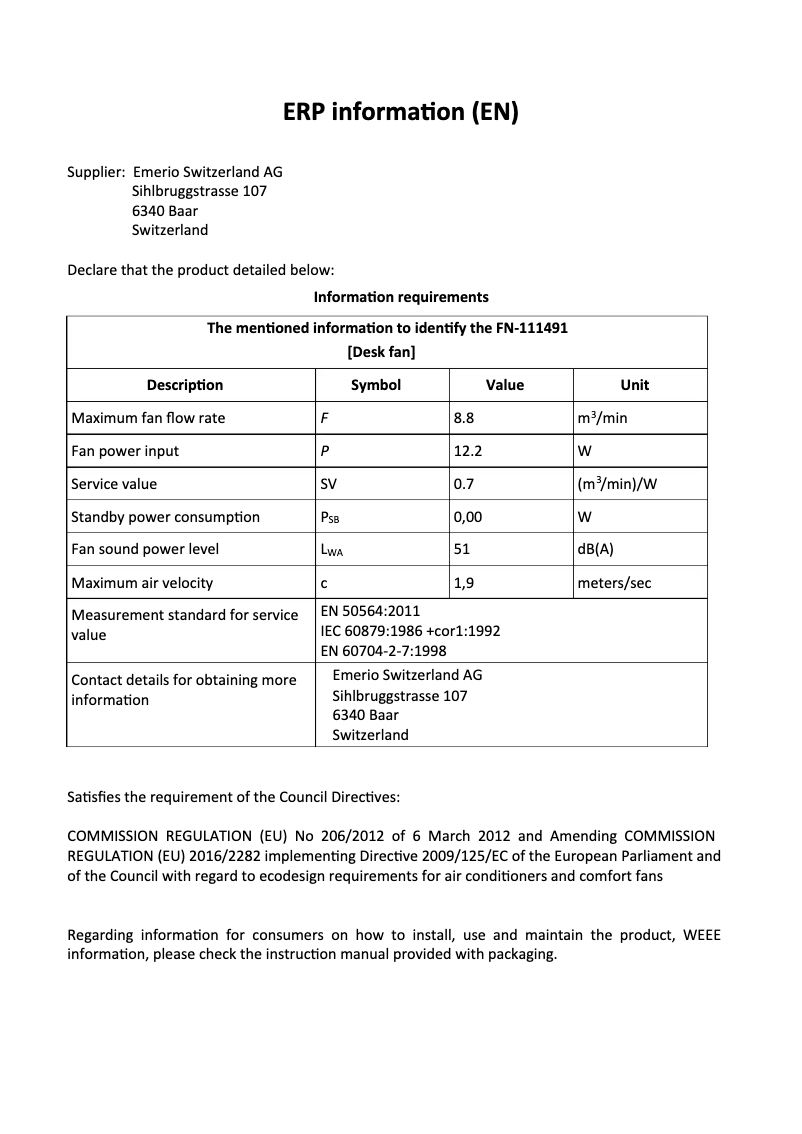 Image de la première page du manuel de l'appareil FN-111491