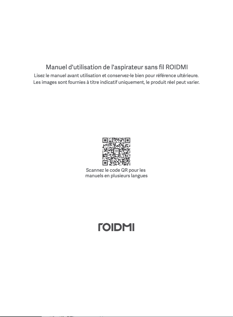 Page n°1 - Manuel utilisateur Roidmi RS60