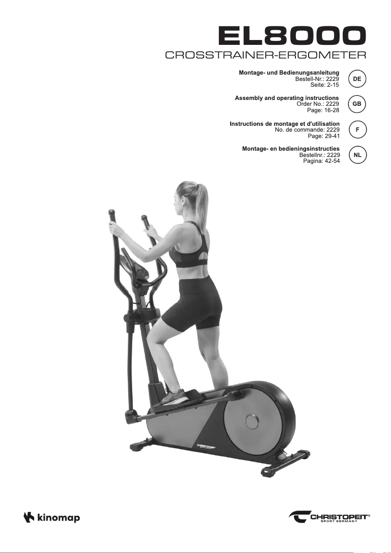 Image de la première page du manuel de l'appareil EL8000