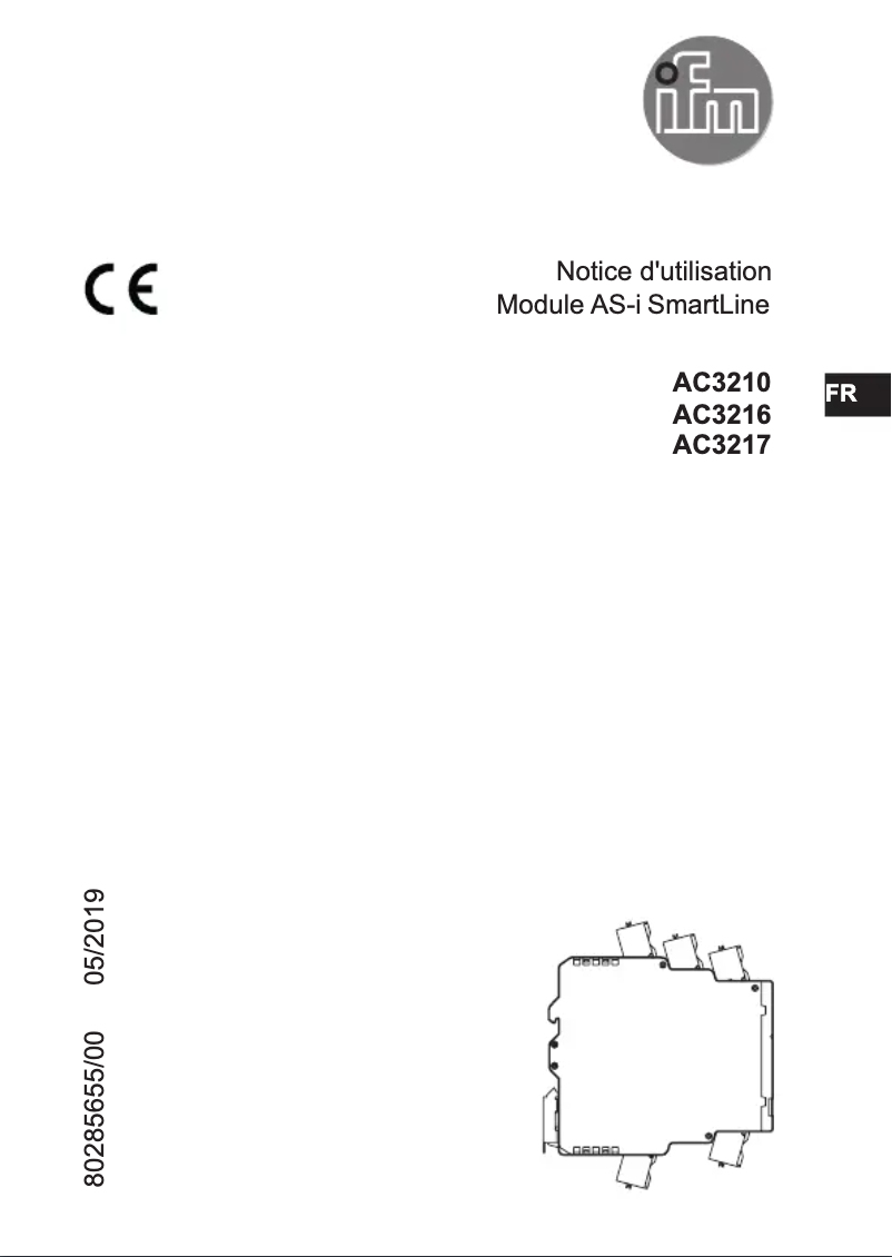 Page n°1 - Manuel utilisateur IFM AC3217
