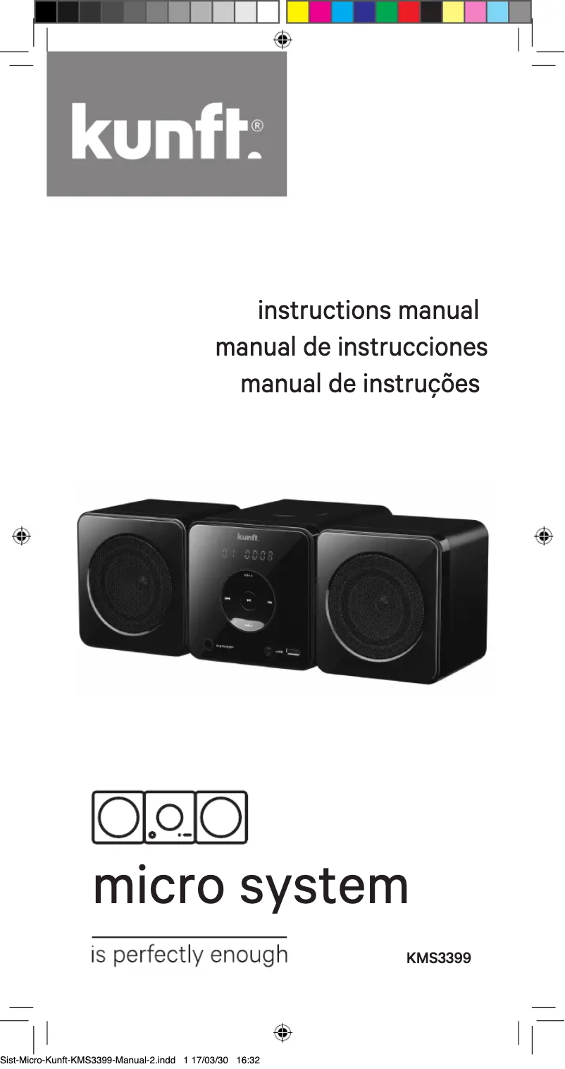 Page n°1 - Manuel utilisateur Kunft KMS3399