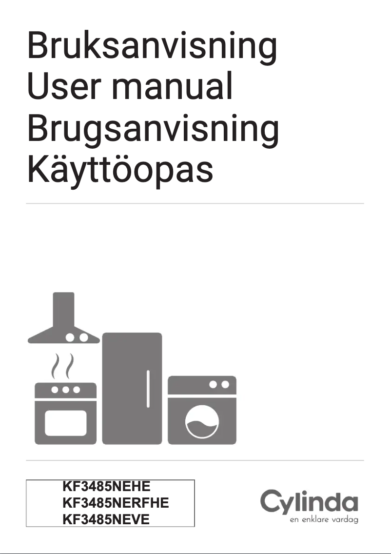 Image de la première page du manuel de l'appareil KF3485XNEVE