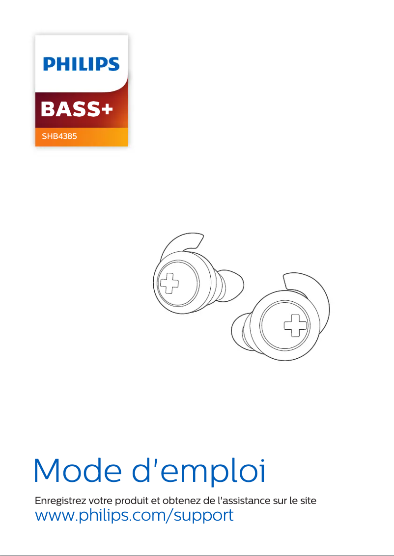 Page n°1 - Manuel utilisateur Philips SHB438