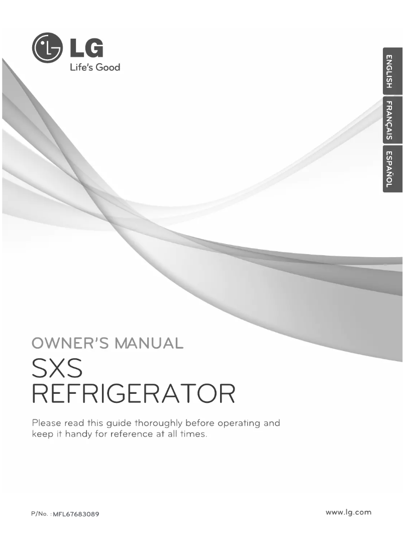 Page n°1 - Manuel utilisateur LG GC-P207GSRV