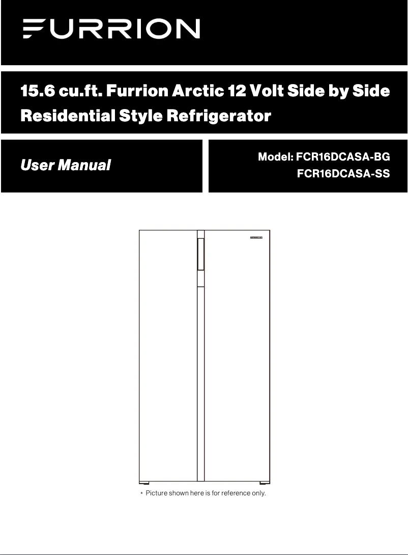 Page n°1 - Manuel utilisateur Furrion FCR16DCASA-SS