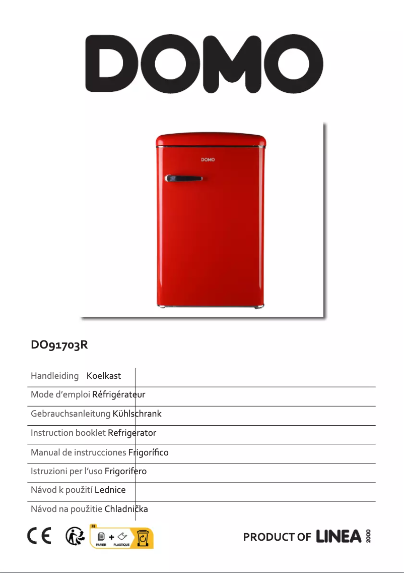 Page n°1 - Manuel utilisateur Domo DO91703R