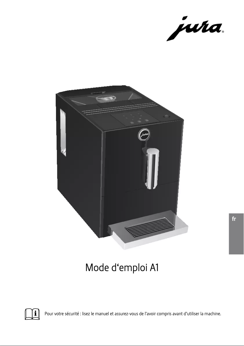 Page 1 de la notice Manuel utilisateur Jura A1