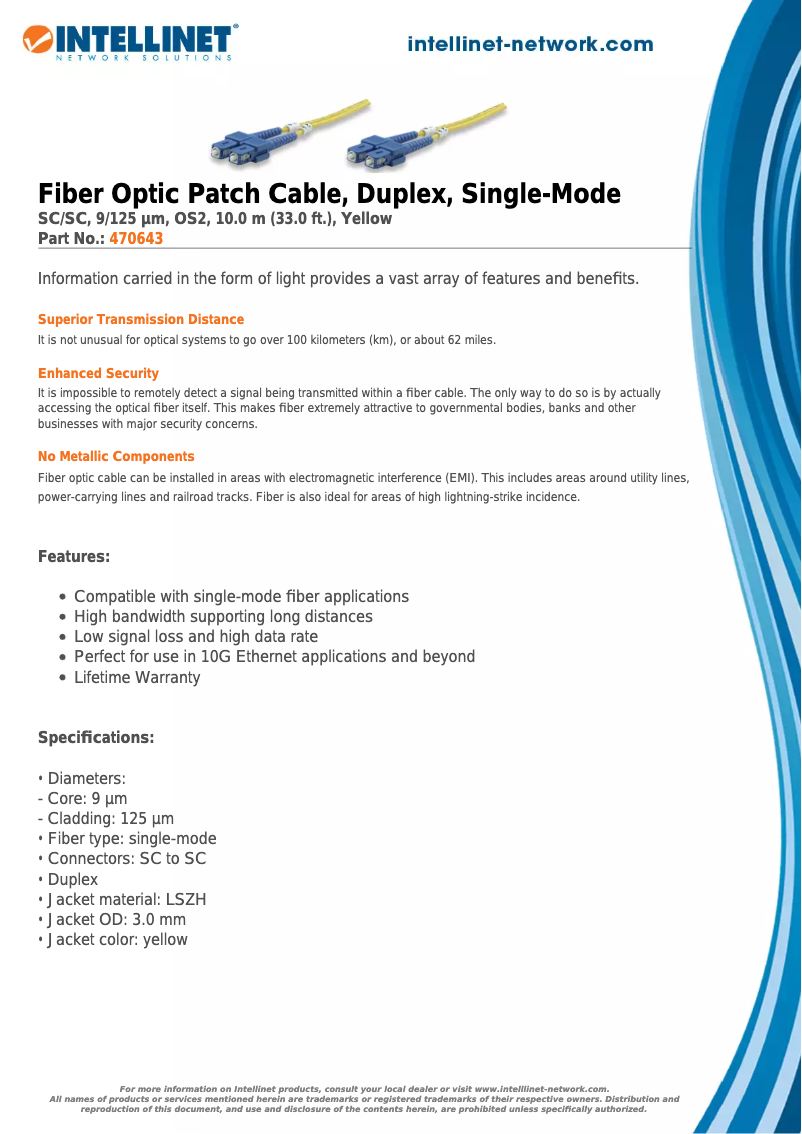 Page 1 de la notice Manuel utilisateur Intellinet 470643