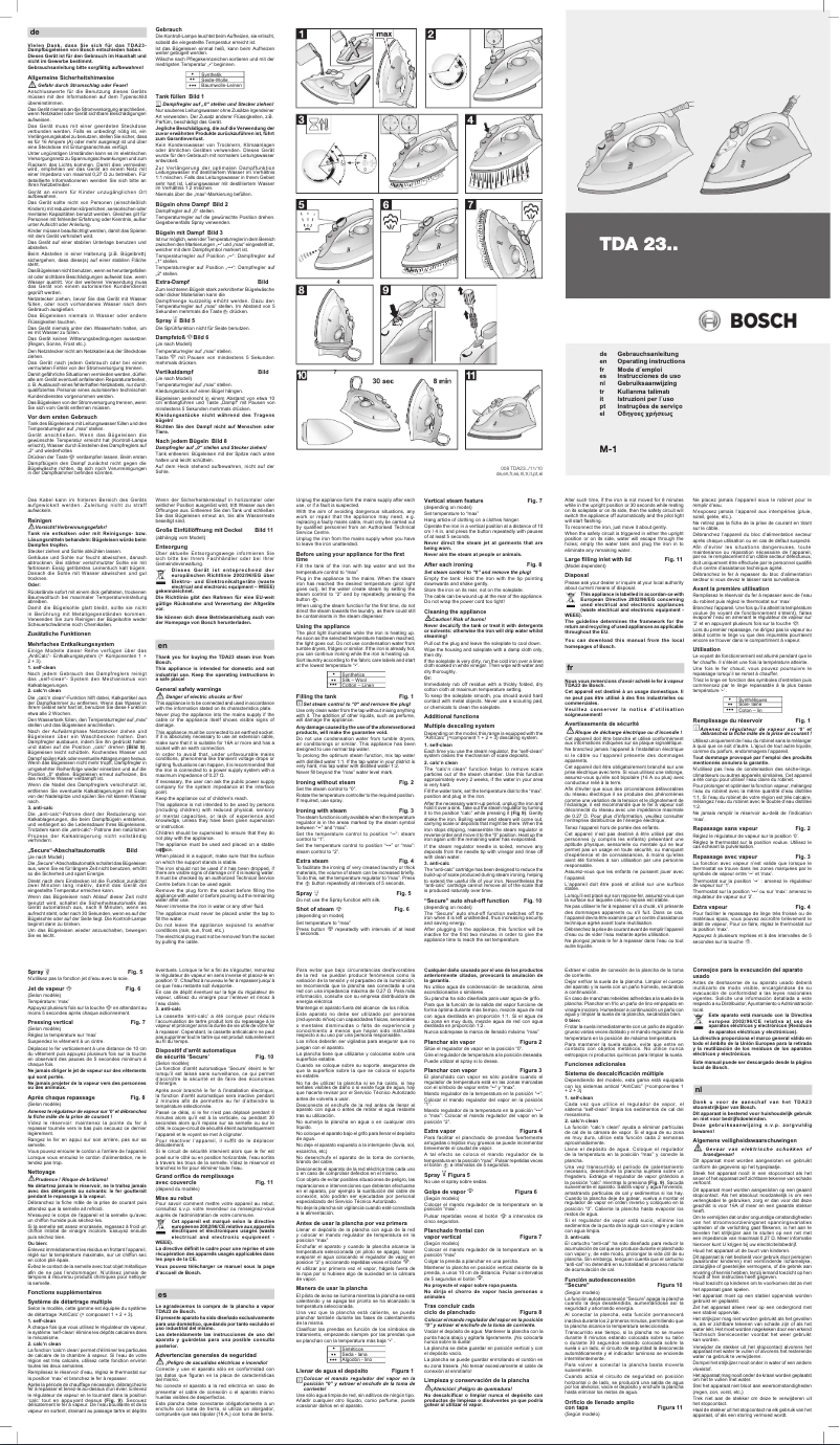 Page 1 de la notice Manuel utilisateur Bosch TDA2365