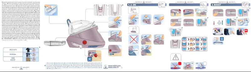 Page n°1 - Manuel utilisateur Tefal Pro Express Ultimate II GV9710