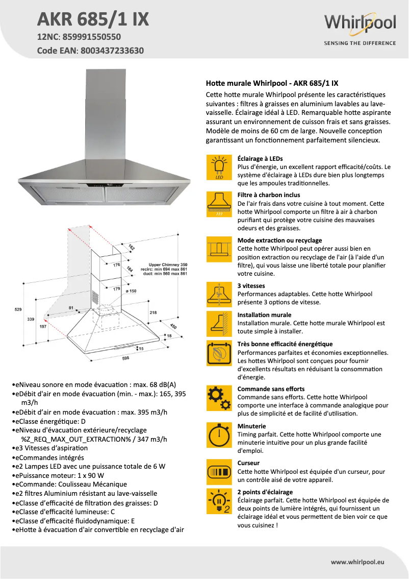 Imagen de la primera página del manual del dispositivo AKR 685/1 IX