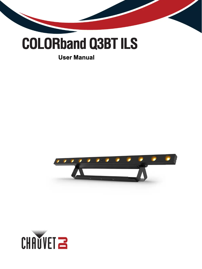 Image de la première page du manuel de l'appareil COLORband Q3BT ILS