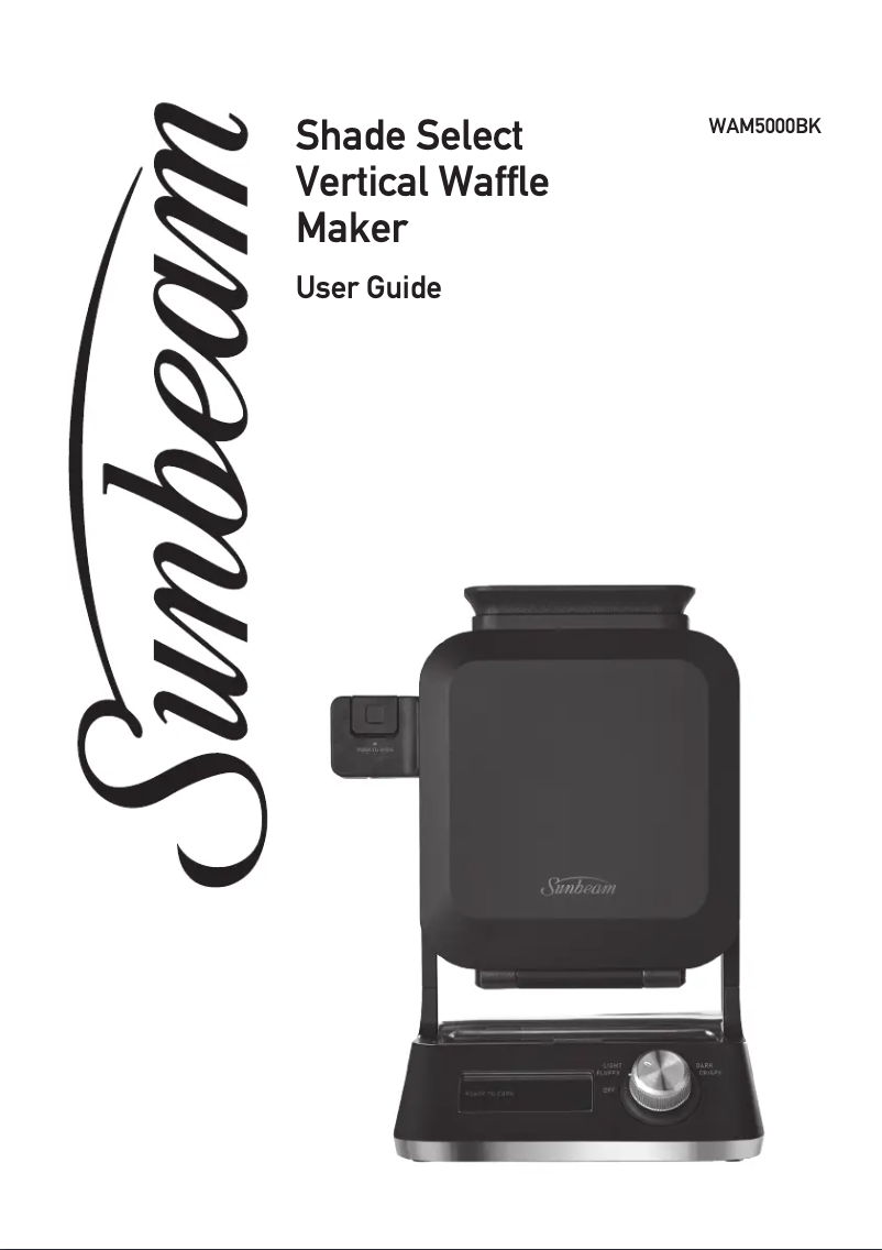 Page n°1 - Manuel utilisateur Sunbeam Shade Select WAM5000BK