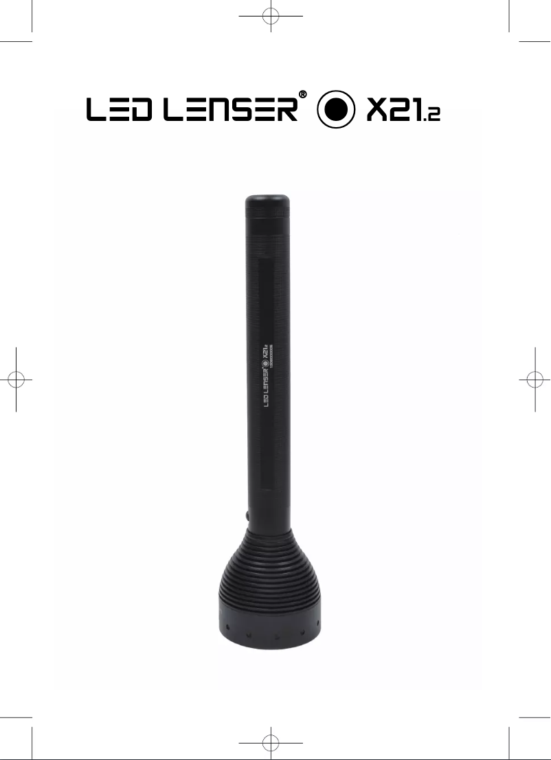 Page n°1 - Manuel utilisateur Ledlenser X21.2