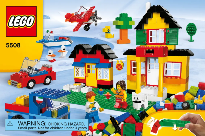 Page 1 of the manual User Manual Lego Classic 5508