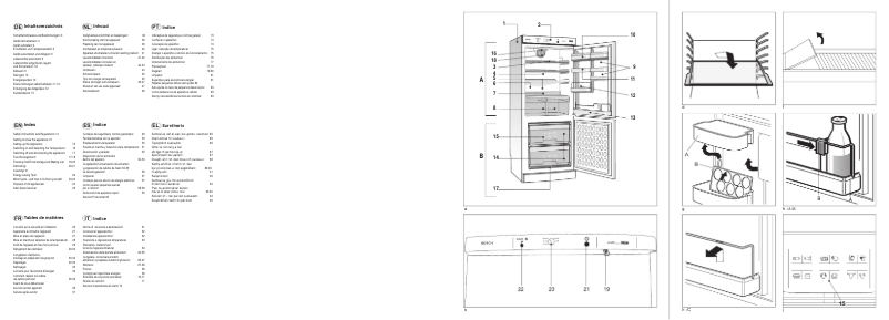 Page 1 of the manual User Manual Bosch KGV3120IE