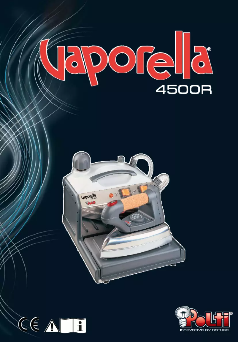 Page n°1 - Manuel utilisateur Polti Vaporella 4500R