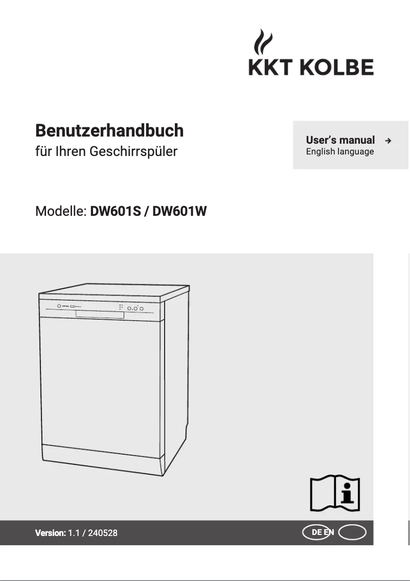 Page 1 de la notice Manuel utilisateur KKT Kolbe DW601W