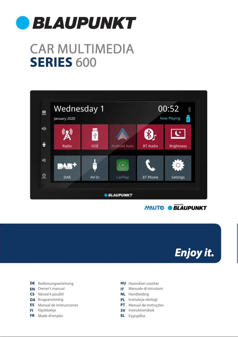 Image de la première page du manuel de l'appareil Rotterdam 600 DAB