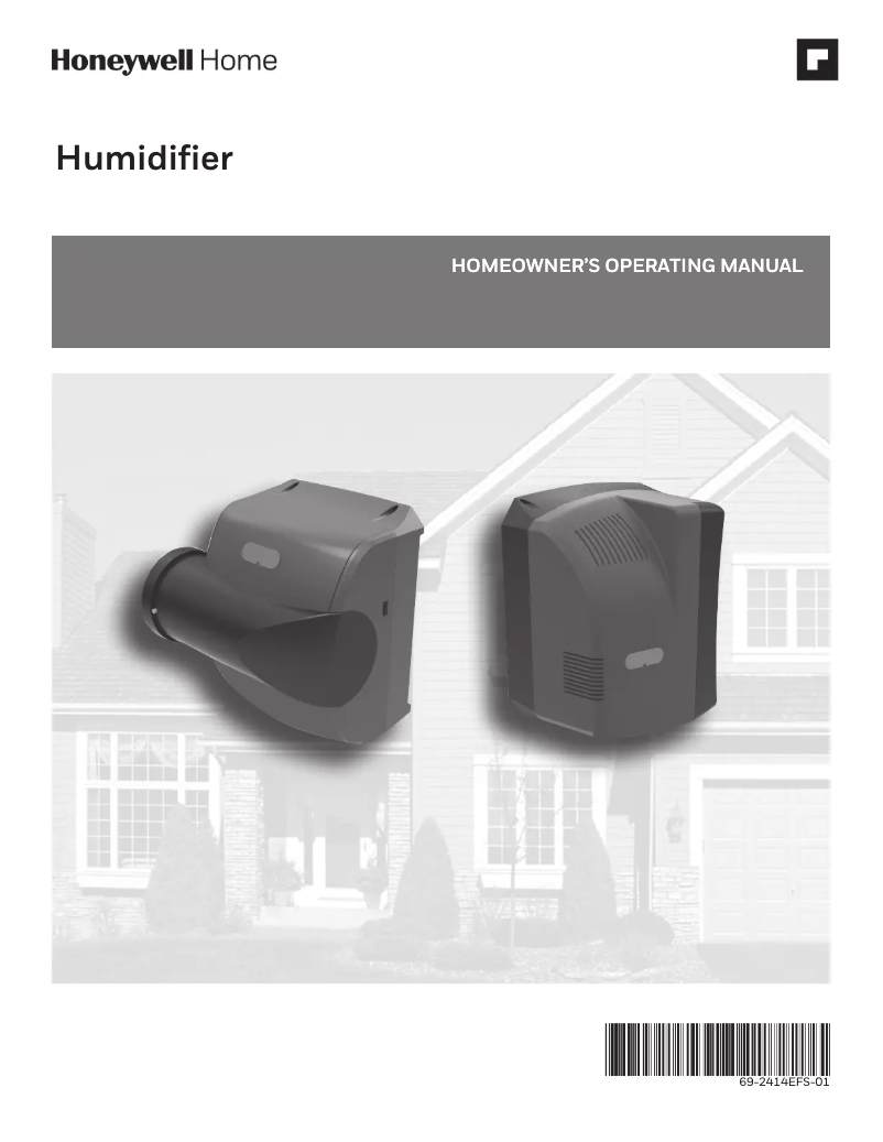 Page 1 de la notice Manuel utilisateur Honeywell HE300A1005
