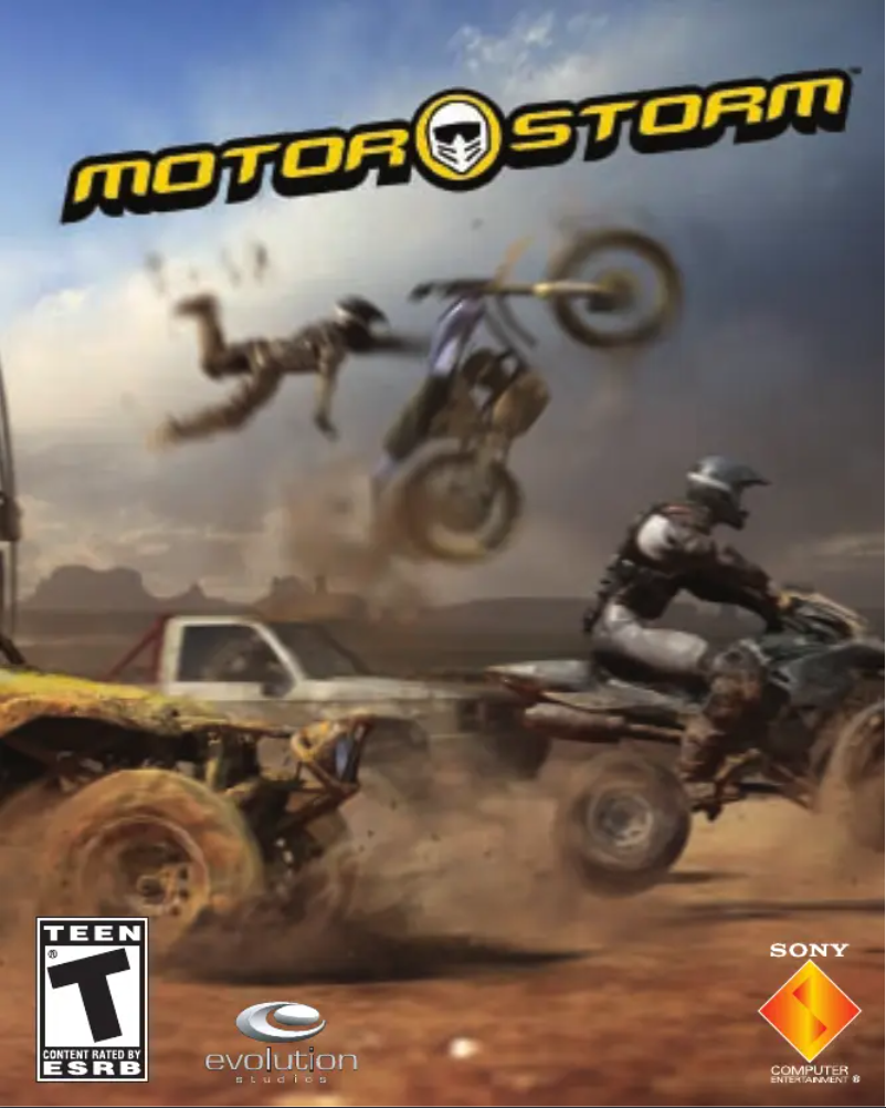 Page 1 de la notice Manuel utilisateur Sony Motorstorm (PS3)