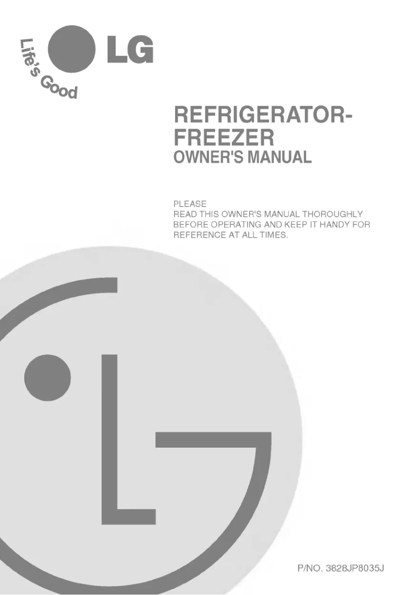 Page 1 de la notice Manuel utilisateur LG GN-S352QCK