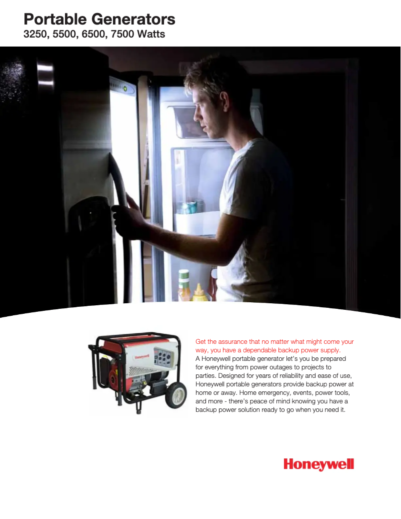 Page n°1 - Brochure Honeywell 6036