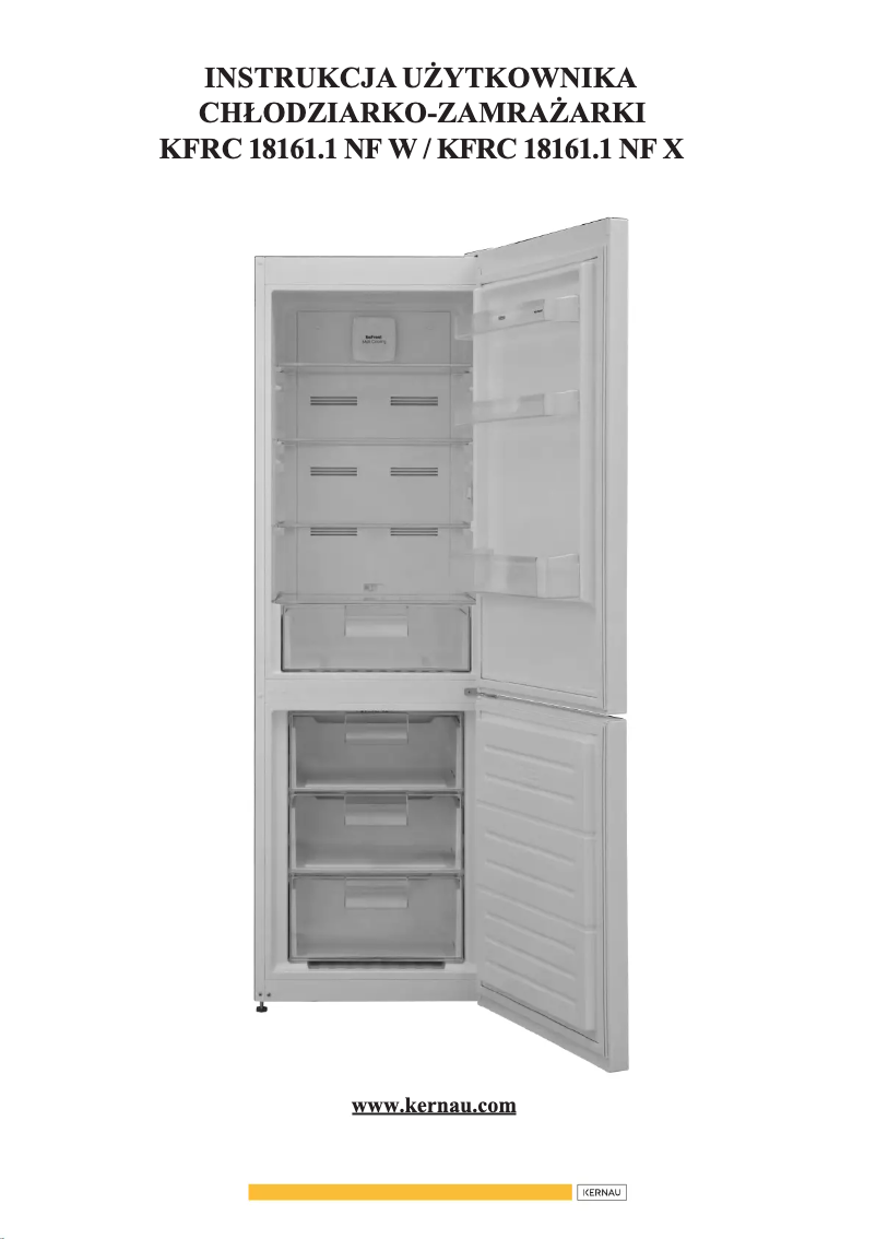 Page 1 de la notice Manuel utilisateur Kernau KFRC 18161 NF X