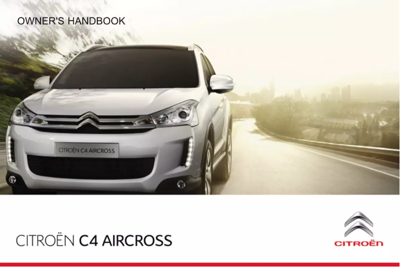 Imagen de la primera página del manual del dispositivo C4 Aircross (2011)